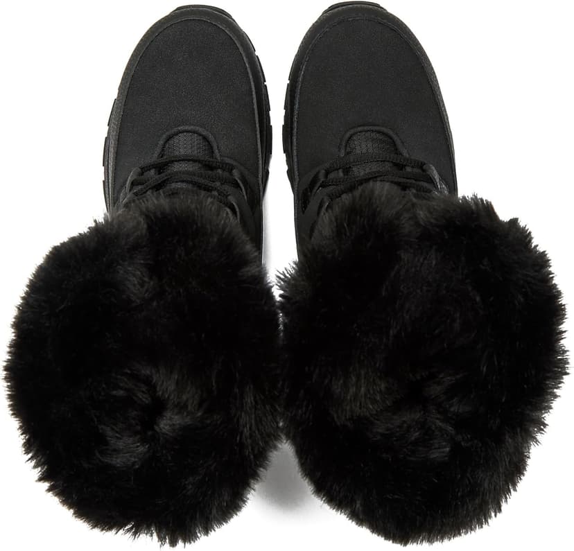 Lands' End Expedition Waterproof Insulated Womens Snow Boots, Lace Up or Slip On Winter Boots for Women, Medium or Wide Width Sizes 6 to 11, Black, Brown, Blue, White or Grey Winter Shoes