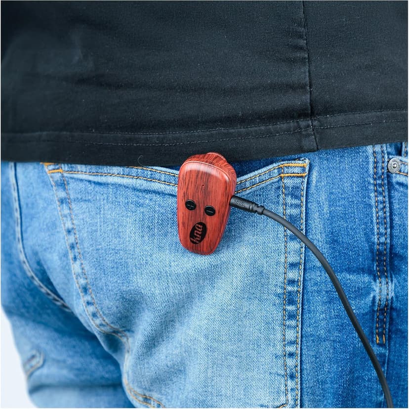 KNA U-Wi Universal Wireless System, Guitar, Bass, Violin, Acoustic and Electric Instruments, UHF Wireless Audio for Piezo Pickups, 50m Range, Ultra-Low Latency, Interference-Free Connection