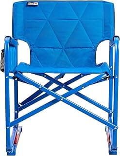 Coleman Pro Rocker Chair, Easy & Fast Folding, Up to 250lb Capacity, Great for Camping, Easily Portable, Neptune