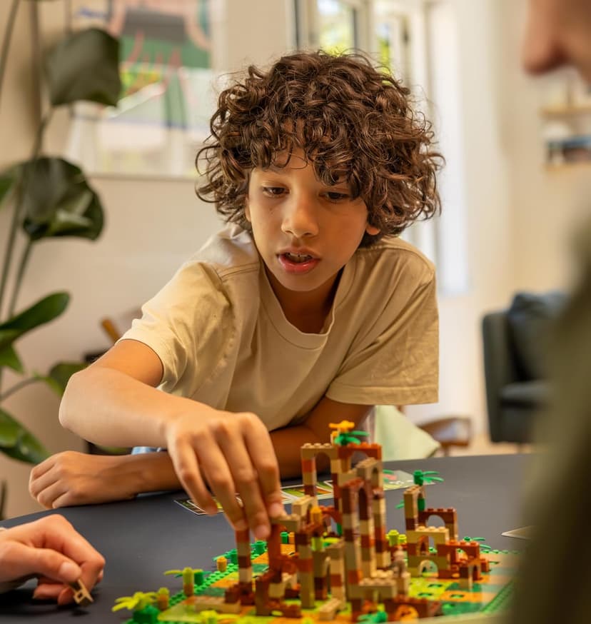 Monkey Palace - LEGO Board Game, Brick Building Strategy Board Game for Kids 8-12, Family Fun for Adults, LEGO Fun Toys for Kids & Families, 2-4 Players Ages 10+, 45 Minute Playtime