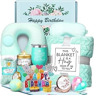 Birthday Gifts for Women Birthday Gifts Ideas Womens Gift for Birthday Box for Women Happy Birthday Gifts Basket for Friends Female Sister Coworker Her Wife Girlfriend
