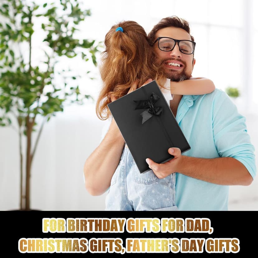 Skylety 13 Pcs Birthdays Gifts Baskets for Men Father Gift for Men Birthdays Gift Box 16 oz Tumblers Wallet Toiletry Bag Sock Bottle Opener Belt Bracelet Glasses Pen for Father's Day Dad Husband B0DJ92ZCJ1