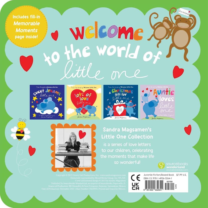 Welcome Little One: The Perfect Baby Shower, Newborn, and Christmas Gift! (Welcome Little One Baby Gift Collection) 1492632643
