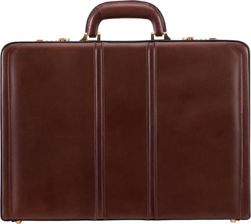 McKLEIN Leather 3.5" Attaché Briefcase- DALEY