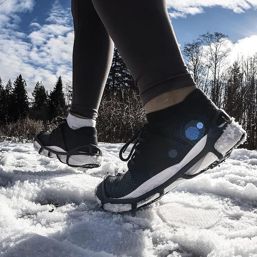 Due North Everyday G3 Ice Cleats for Shoes & Boots - Traction Spikes for Men & Women to Improve Grip on Snow & Ice