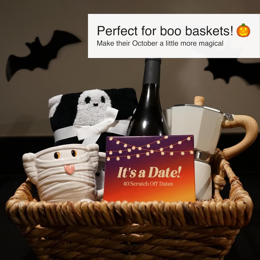 40 Fun and Romantic Scratch Off Date Night Ideas for Him, Her, Girlfriend, Boyfriend, Wife, Husband & Couples, for Men for Women