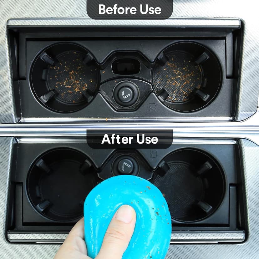 PULIDIKI Car Cleaning Gel Car Clean Putty, Universal Car Interior Cleaner Slime, Perfect Cleaning Kit Supplies, Auto Detailing Tools Accessories, Dust Remover Gifts for Men Women