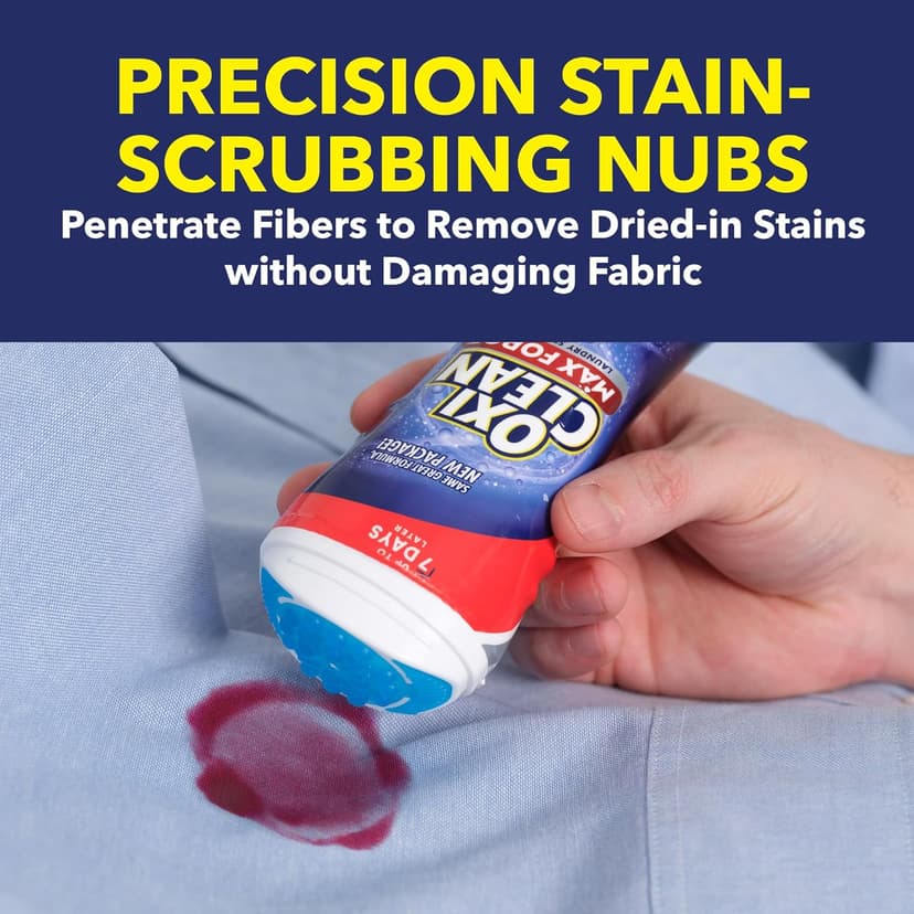 OxiClean Max Force Laundry Stain Remover Gel Stick, 6.2 fl oz