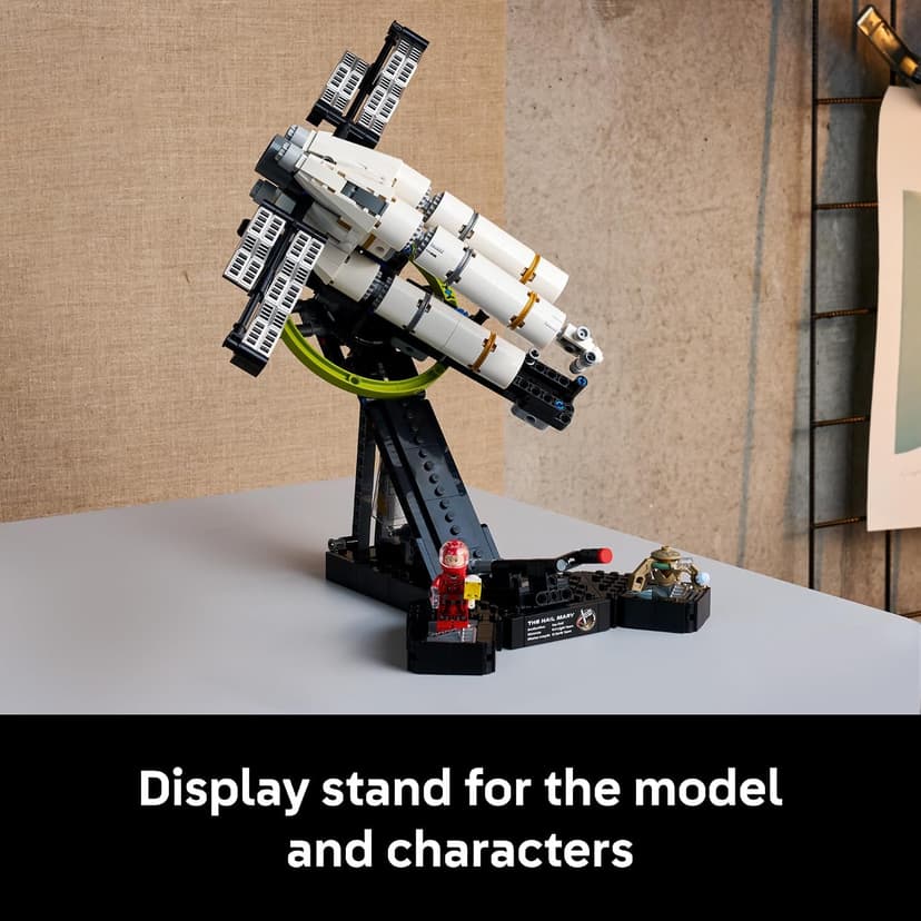 Building Sets for Adults, Ages 18+, Collectible Model for Display, Bedroom & Home Office Decor, 830 Pieces, Gift for Adults LEGO Icons Project Hail Mary 11389 B0FMYY67LH