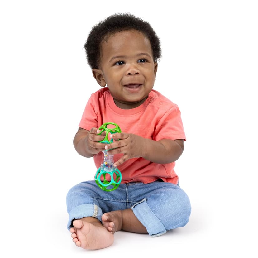 Bright Starts Oball Shaker Rattle Toy, Ages Newborn Plus B008J1QP7Y