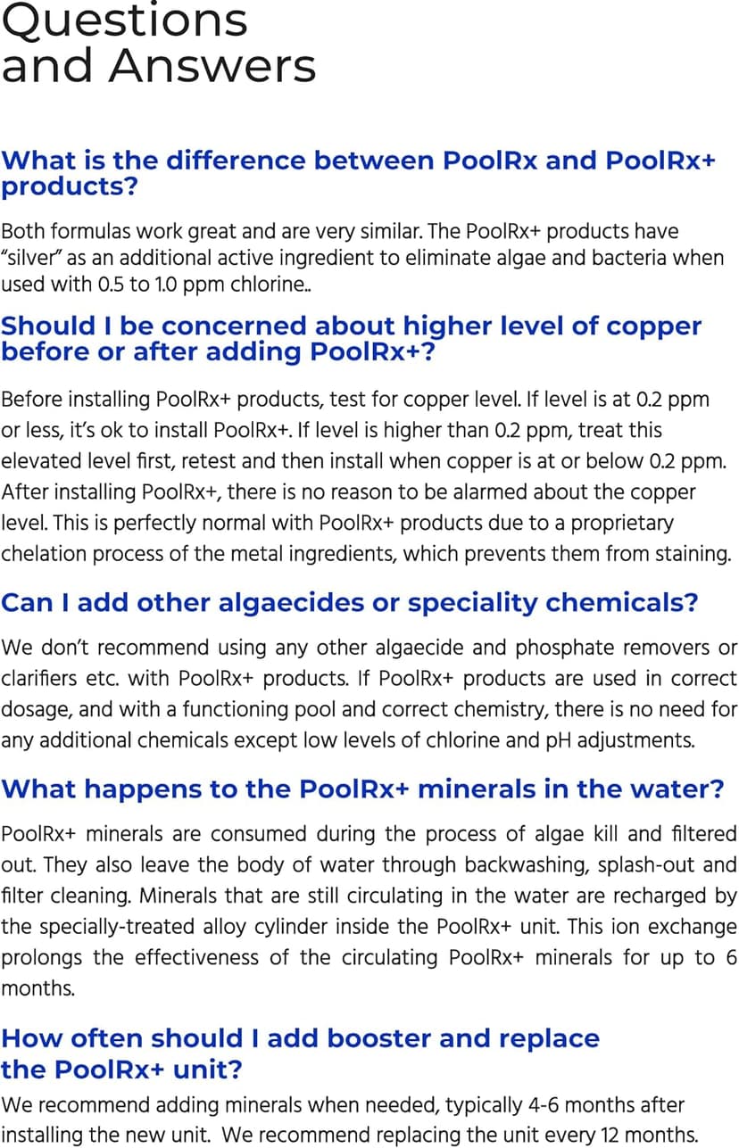 PoolRX+ Pool Unit 20k-30k gallons