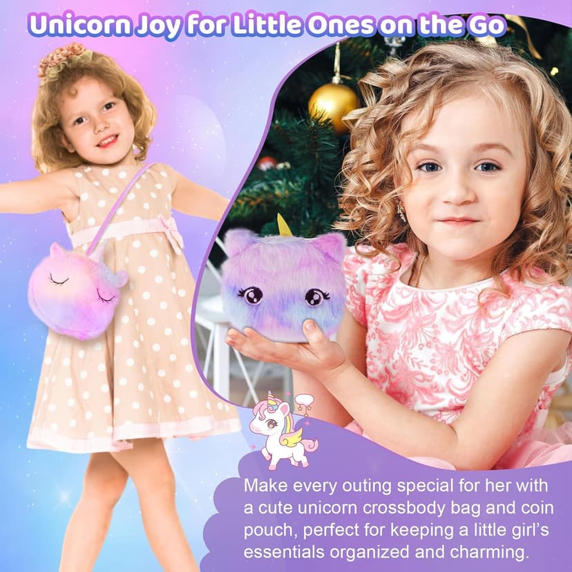 Jenria Unicorn Gift for Girls, Birthday Gifts for Girls Age 3 4 5 6 7 8 9 10 Years Old Girl, Gift Ideas, Girls Toys Age 6-8, Unicorn Toys for Daughter, Niece B0DCF94RV3