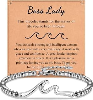 The Wave of Life Bracelet, Christmas Birthday Valentines Graduation Day Gifts for Women Her Gifts for Best Friend Sister Daughter Granddauhgter Niece B0DCJFR132