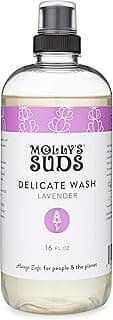 Molly's Suds Delicate Wash Liquid Laundry Soap | Clean, Simple Ingredients | Gently Removes Stains and Deodorizes | Lavender Scented, 16 fl oz