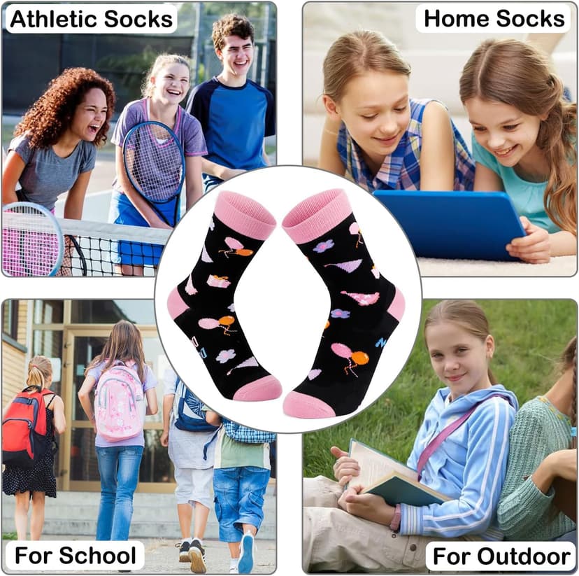 5-18 Years Old Birthday Gifts for Girls - Socks for Girls with Pop up Birthday Card, Presents for 5-18 Year Old Grils