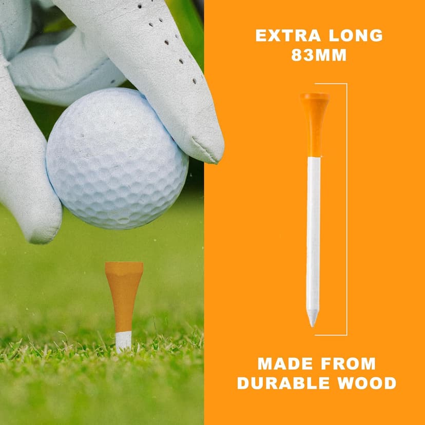 Parody Golf Accessories - Cool Novelty Tees for Golfers - Perfect Golf Gag Gift for Dad & Husband Shanker Golf - Funny Golf Tees - MulliganBro 10 Pack - Novelty Golf Gift B0FSDZBWG3