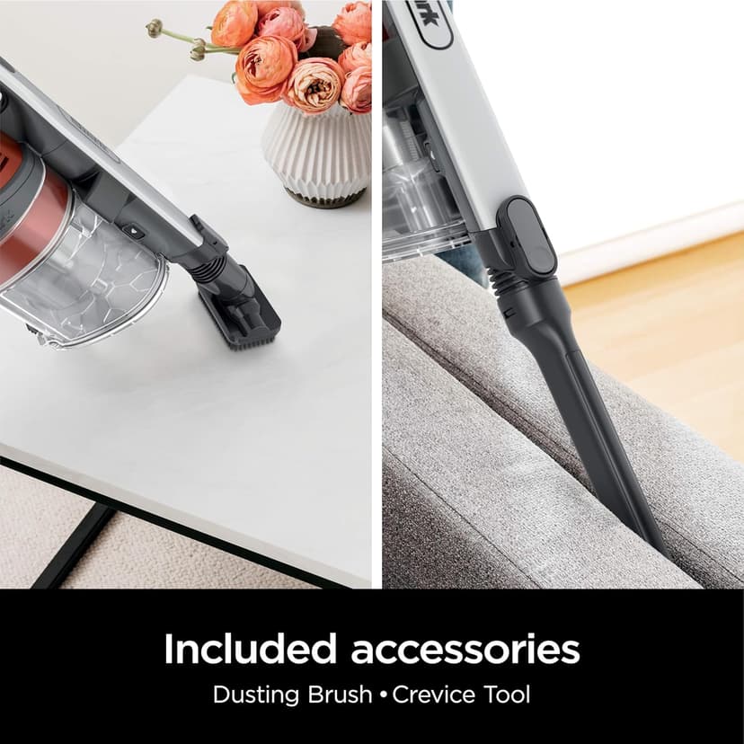 Shark Pet Pro Cordless Stick Vacuum with MultiFLEX, HEPA Filter, Lightweight, Powerful Suction, 40min Runtime, Removable Hand Vacuum, Includes Crevice Tool & Dusting Brush, UZ351H