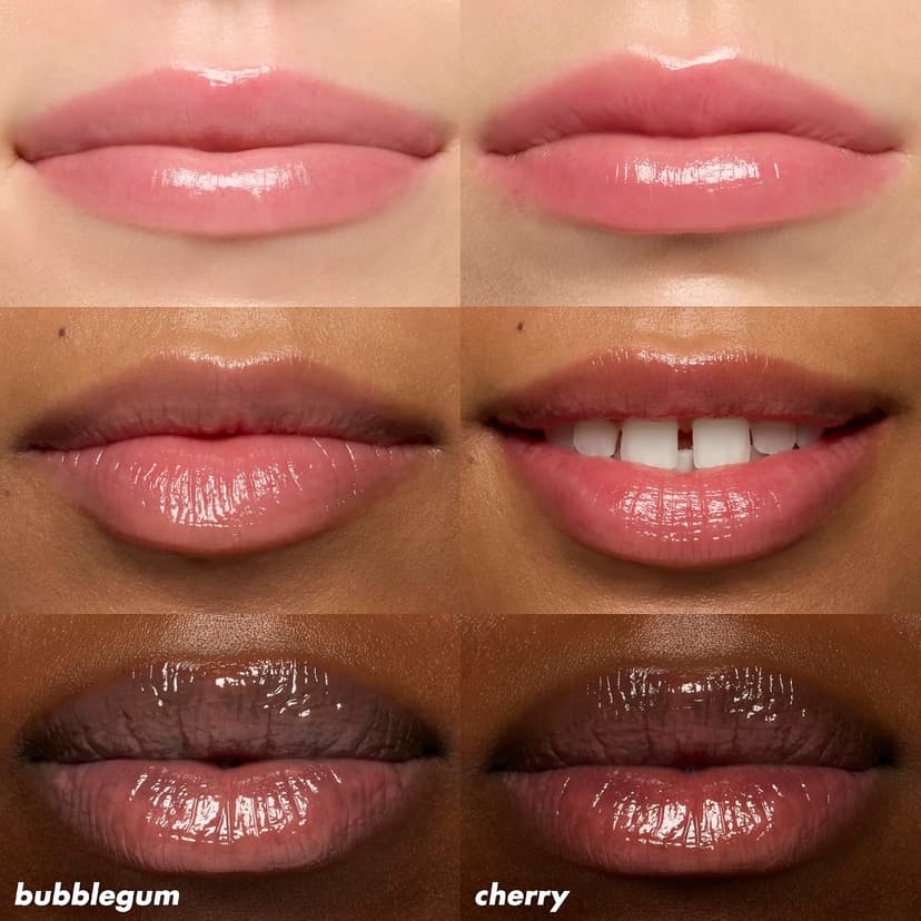 Moisturizing Balm For A Sheer Tint Of Color, Made With Hyaluronic Acid, Vegan & Cruelty-Free, Cherry & Bubblegum e.l.f. Squeeze Me More Lip Balm Duo, Cherry/Bubblegum B0FPMGZ18H