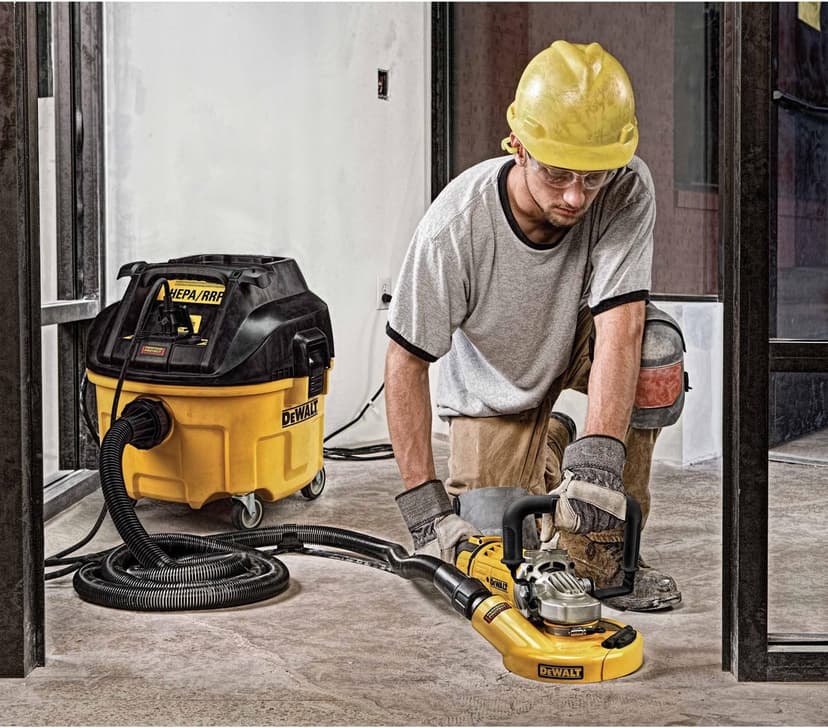 DEWALT DWV010 HEPA Dust Extractor with Automatic Filter Cleaning, 8-Gallon