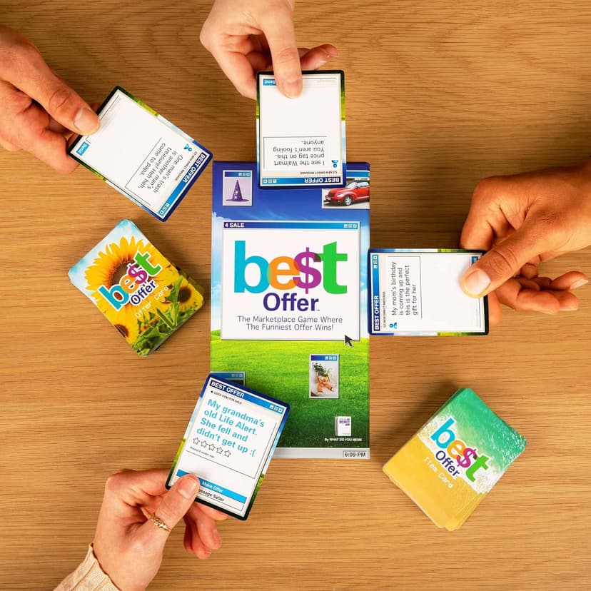 The Buy Sell Trade Game - Adult Card Games for Game Night by What Do You Meme?®+
