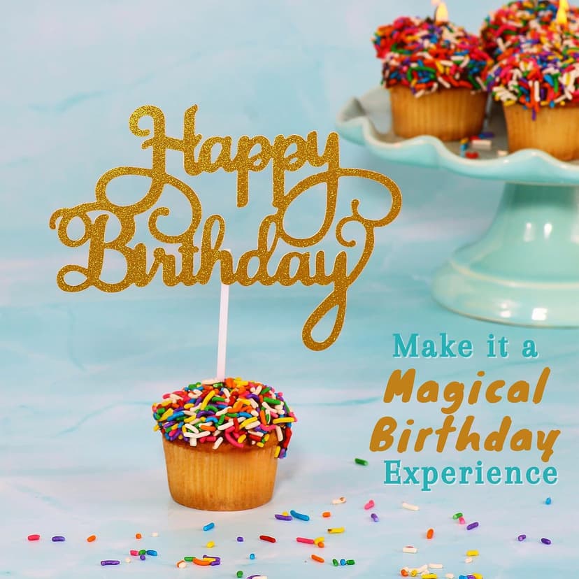 Birthday Gift Basket | Cupcakes Bakery Fresh [9 Count] | Mini Rainbow Sprinkle Cupcakes Individually Wrapped | Birthday Treats for Kids, Men, Women| Kosher, Nut Free | Stern’s Bakery B0D154PXW7