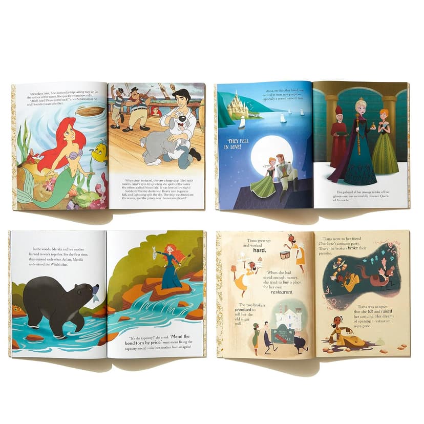 Ultimate Princess Boxed Set of 12 Little Golden Books (Disney Princess) 073644243X
