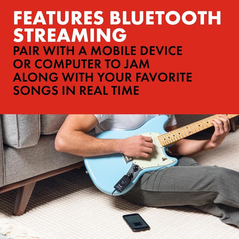 Fender Mustang Micro Headphone Amplifier, with 2-Year Warranty