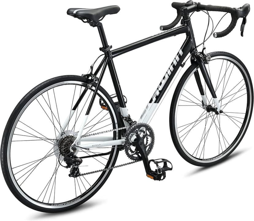 Schwinn Phocus 1.6 Disc Road Bike, 700c Bike for Men and Women, 16-Speed Road Bicycle, Lightweight Aluminum Frame, Alloy Carbon Fork, Disc Brakes, Aerodynamic Riding Position, Bikes for Adults