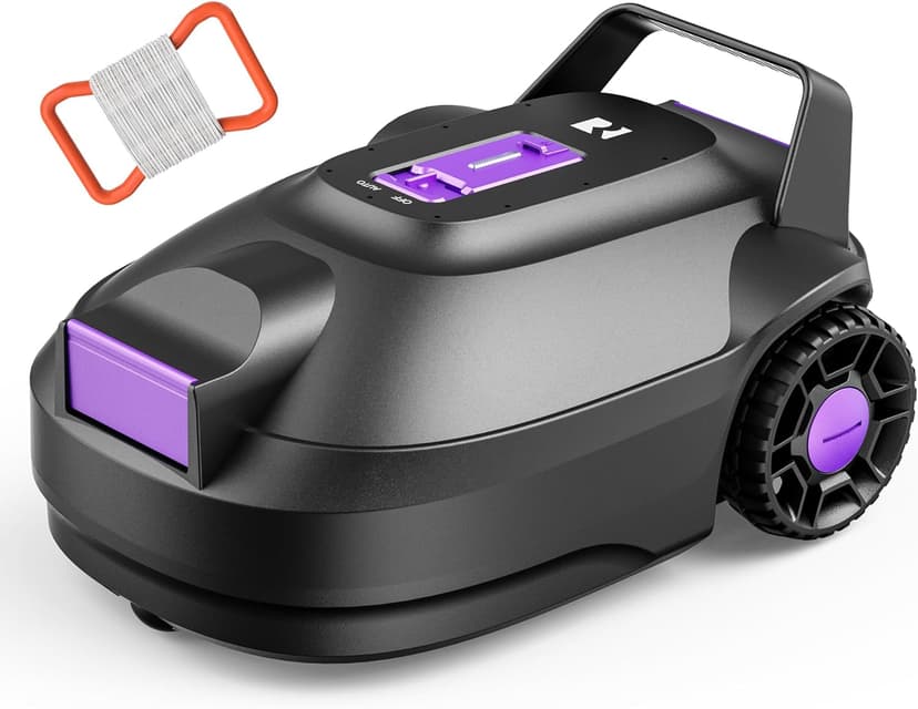 Robotic Pool Cleaner with Dual-Drive Motors,Dual-Layer Filtration, 180Min Runtime, Powerful Cordless Pool Vacuum for Above-Ground & Flat Pools,Auto-Parking Design,Double Suction Port