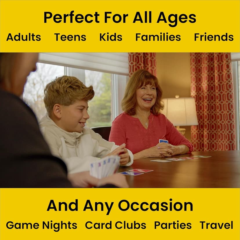 SWOOP Card Game | Fun for The Entire Family | Easy to Learn | Easy to Play | Great Social for Game Nights | Kids, Teens, Adults, and Seniors | Ages 7+ | 3 to 8 Players