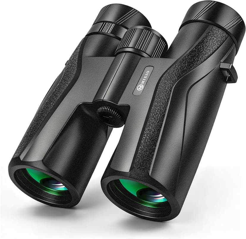 10x42 UHD Binoculars for Adults High Powered Waterproof Large View with Clear Vision & Compact Binocular Essentials for Hunting Camping Cruise Travel Bird Watching Sports