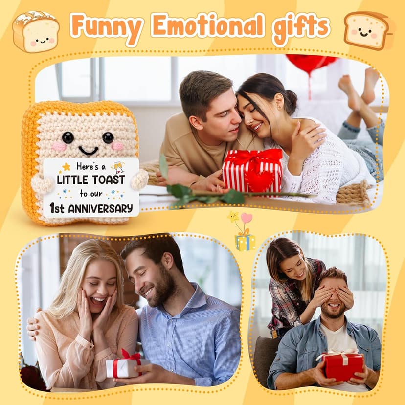 MAMAGIFTREE 1st Anniversary Wedding Gifts for Couples Husband Wife, Romantic One Year Anniversary First Milestone Present for Boyfriend Girlfriend Him Her B0GTZFXQSS