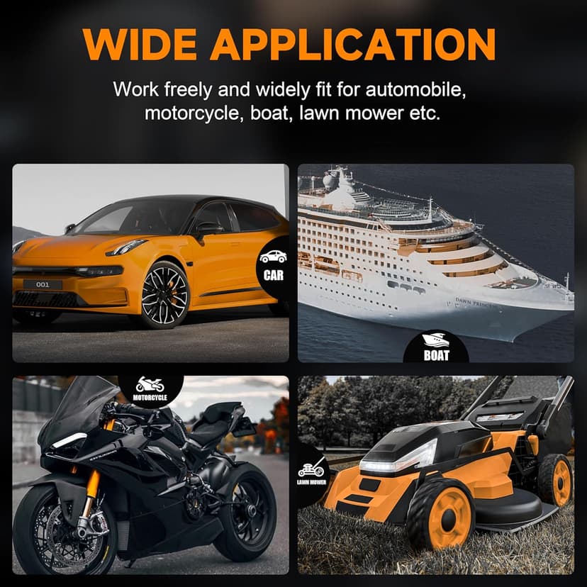 FOUR UNCLES 2L Brake Bleeder Vacuum Pump Kit - Pneumatic Brake Fluid Extractor with 1L Refilling Bottle & Adapters for Automotive Bleeding, One-Person Operation