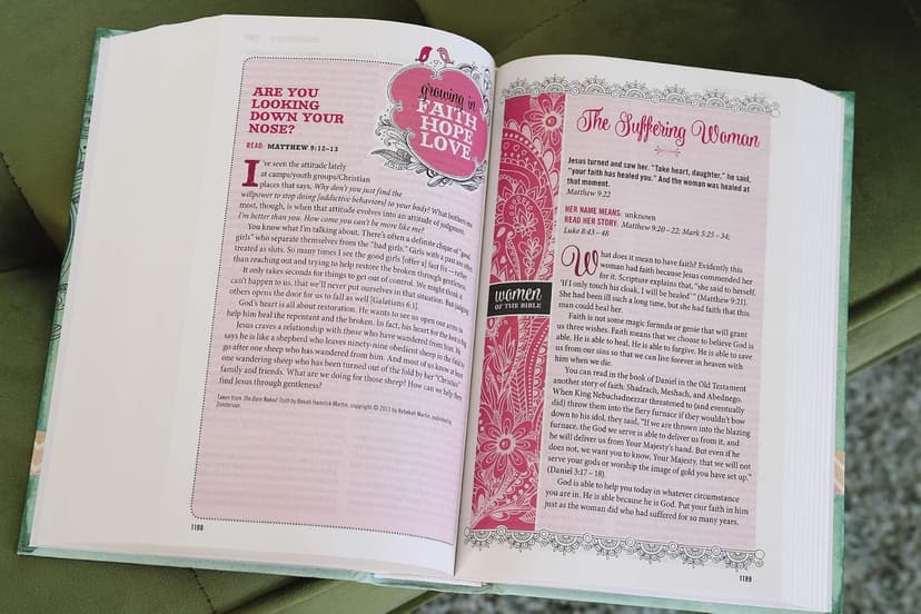 NIV, Bible for Teen Girls, Hardcover: Growing in Faith, Hope, and Love – The Perfect Christian Faith Gift for Your Teenage Girl, Age 13-18 0310749697