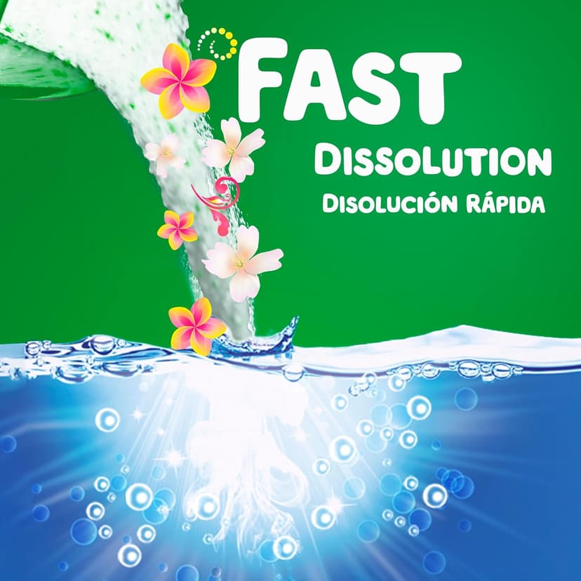 Gain Powder Laundry Detergent, Hawaiian Aloha Scent, 105 Loads, 135 OZ