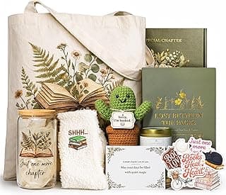 Gifts for Book Lovers Women, Reading Accessories Gift for Reading Club Present for Bookworm Librarian Birthday Christmas MHSMHL Book Lovers Gifts for Women,Vintage Bookish Gifts, Gifts for Readers B0GJ4NRQYD
