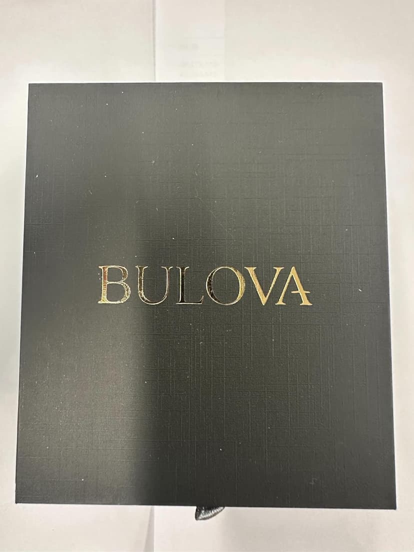 Bulova Men's Marine Star Series C Two-Tone Rose Gold Stainless Steel 6-Hand Chronograph Quartz Watch, Blue Dial Style: 98B301