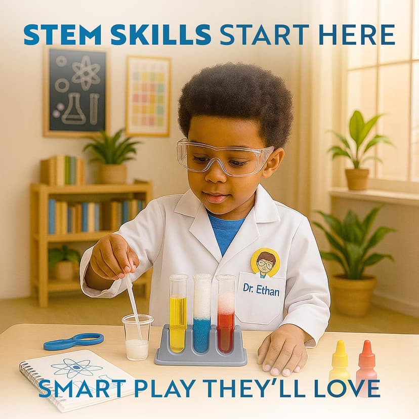 52+ Experiments Chemistry Set Science Toys, STEM Projects with 51+ Tools, Kids Science kit, Science Experiments for Kids Gift Playz Extreme Chemistry Educational Science Kits for Kids Age 8-12 B08HSFDZP6