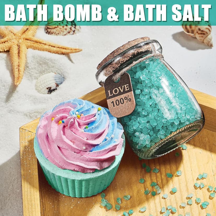 Birthday Gifts for Women Friendship, Ocean Relaxing Spa Gifts Basket Set for Women, Self Care Gifts Unique Happy Birthday Gift Idea for Mom Her Best Friends Sister Wife Girlfriend Coworker Teacher