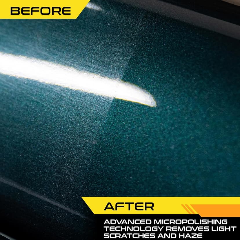 Formula 1 Carnauba Car Wax Paste - High-Gloss Shine - Polish for Car Detailing to Shine & Protect – Remove Haze and Paint Swirls w/ Micropolishing Agents – Car Cleaning Supplies (8 oz)