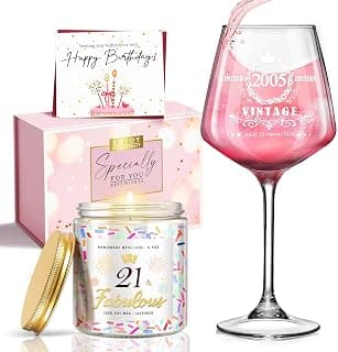 Unique 21st Birthday Decorations & Gifts for Her: Funny Ideas for Friends, Sisters, Daughters Turning 21 B0D2D9RZ51
