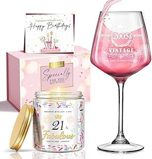 Unique 21st Birthday Decorations & Gifts for Her: Funny Ideas for Friends, Sisters, Daughters Turning 21 B0D2D9RZ51