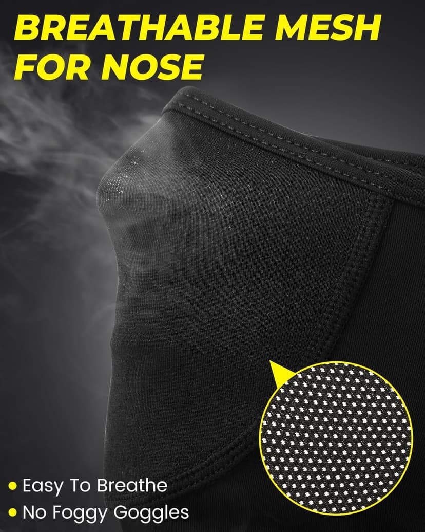 Balaclava Face Mask with Movable Deisgn for Men Women Summer Cooling Shiesty Mask Sun UV Protection-Motorcycle Ski Outdoor