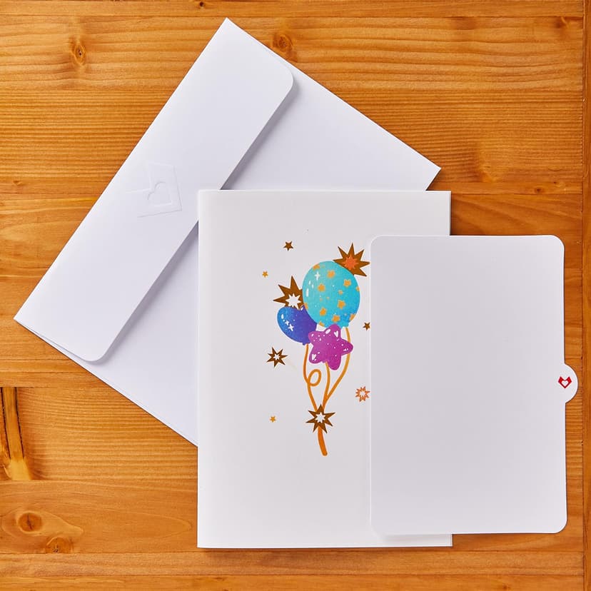 Lovepop Birthday Pop-Up Card for Her, Him, Girls, Boys - 3D Celebration Cards - Yay Happy Birthday - 5" x 7" - Blank Notecard & Envelope Included