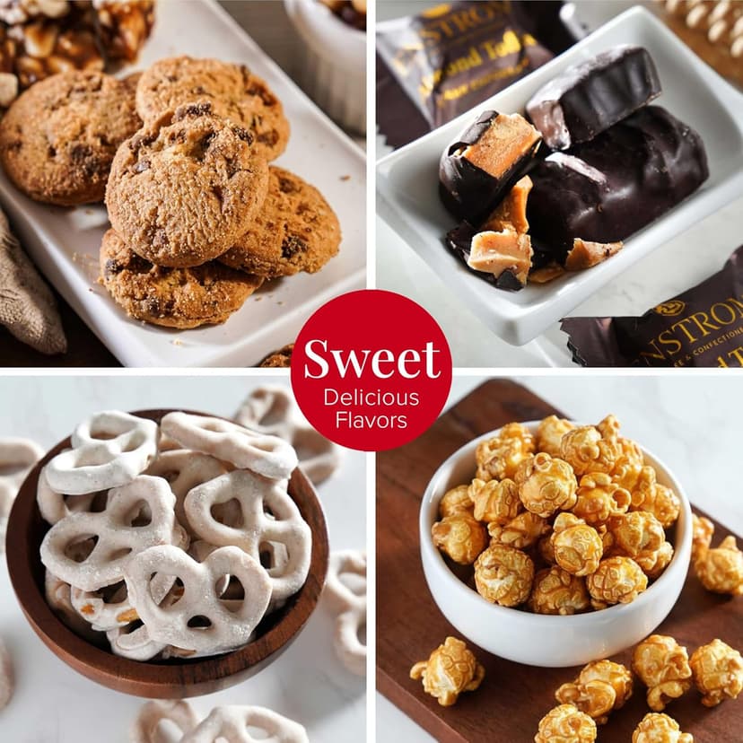 Broadway Basketeers Gift Basket Gifts for Women, Men, Families, Teacher, College, Appreciation, Thank You Present, Birthday, Corporate, Get Well, Sympathy Care