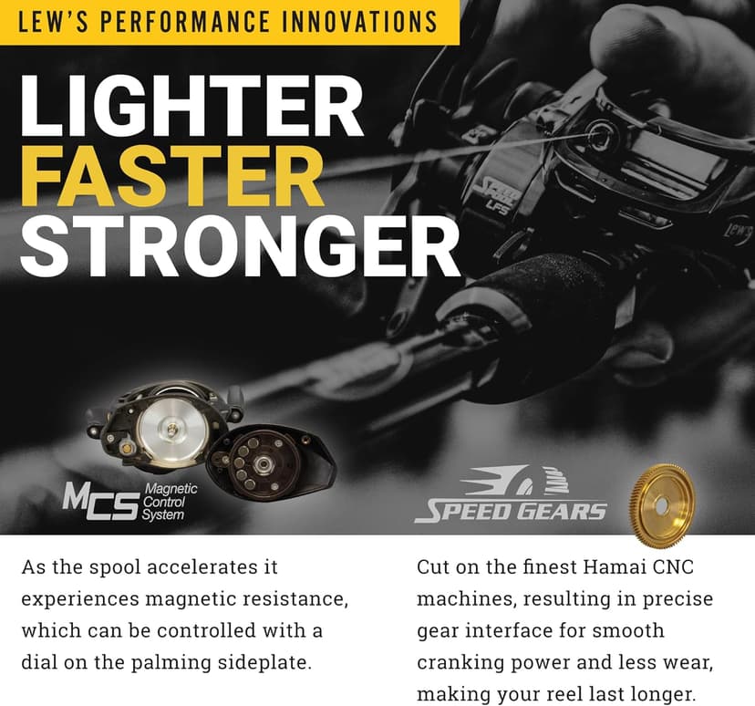 Lew's Classic Pro Speed Spool SLP Baitcast Reel