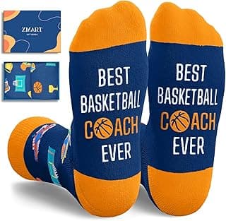 Zmart Appreciation Gifts Ideas - Socks for Coach Police School Bus Driver Chef Lawyer