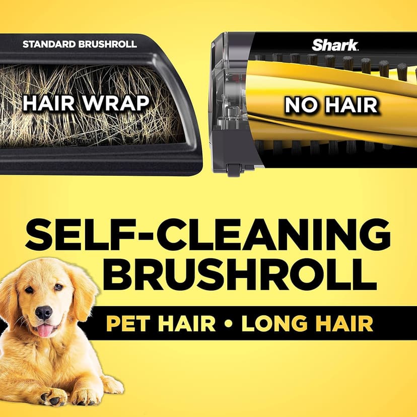 Shark Upright Vacuum, Navigator Lift-Away with Self-Cleaning Brushroll, HEPA Filter, Swivel Steering, Upholstery Tool & Pet Crevice Tool, Perfect for Pets & Multi-Surface, Teal, ZU503AMZ