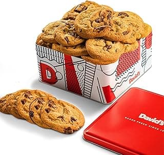 David's Cookies 2lbs Chocolate Chunks Fresh Baked Cookies - Handmade and Gourmet Cookies - Delectable and Made with Premium Ingredients - Cookie Gift Basket - Great Gift For All Occasions