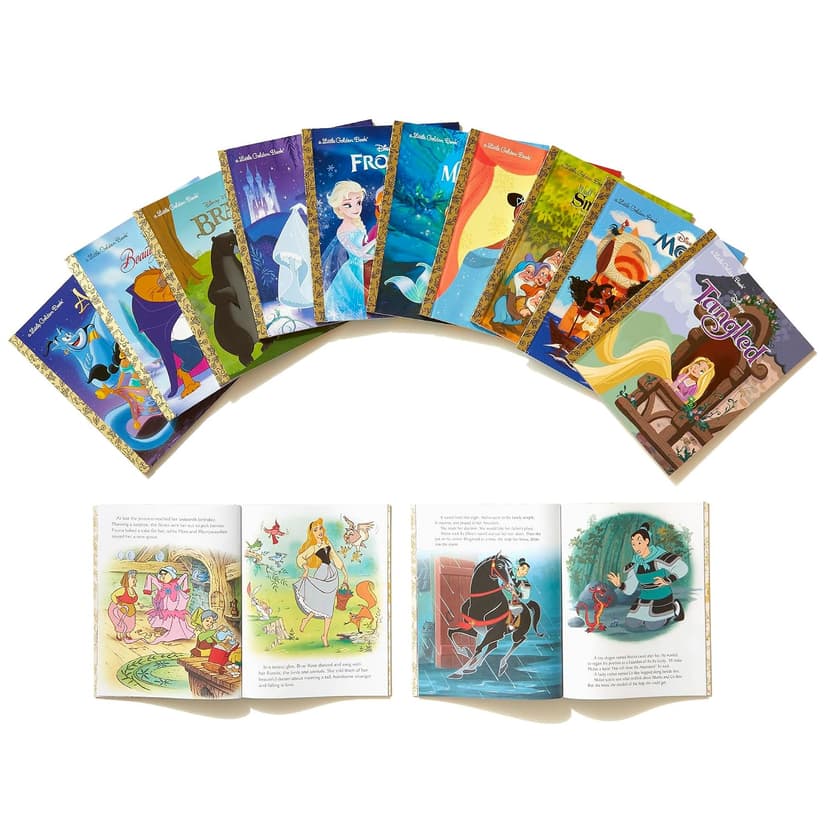 Ultimate Princess Boxed Set of 12 Little Golden Books (Disney Princess) 073644243X